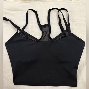 ALO Yoga Black Bandeau Top